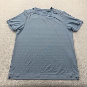 RHONE Men's Activewear T-Shirt Light Blue Short Sleeve Performance Tee XL
